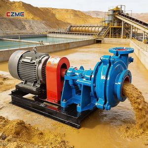 Bomba de Lodos Horizontal Personalizable CDHB, Bomba de Transferencia de Sólidos y Líquidos para Minería, Eléctrica, OEM ODM - Product Image 1