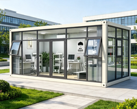 Conteneur habitable personnalisé par le fabricant 20ft 40ft – Maisons modulaires modernes préfabriquées, mini-maisons, bureaux et appartements en conteneurs