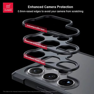 Funda Xundd para Samsung Galaxy S25 Ultra S25 Edge S25 FE S24 Plus S23, funda protectora para teléfono a prueba de golpes, funda trasera transparente antiarañazos - Product Image 5