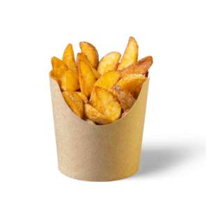 Wholesale M Size Eco Kraft Paper <b>Snack</b> <b>Bowl</b> for Food Safe Takeaway Compostable Disposable Pack Custom Logo - Product Image 1