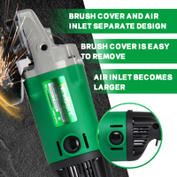Nouvelle meuleuse d'angle électrique NewBeat avec brosse à fil métallique, outil de meulage 125 mm, robuste, pour dérouillage