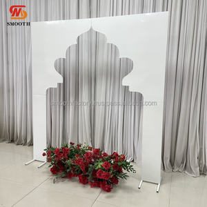 Arco de Fondo LEDA para Decoración de Eventos, Diseño de Palacio para Bodas, Soporte para Fondo Blanco - Product Image 2
