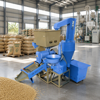 Petite machine à décortiquer le riz pour usine et ferme, équipement de décorticage et de blanchiment du paddy, capacité 600 kg/h, garantie 1 an