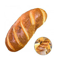 Lustige lebensechte design brot geformt dekorative brot kissen für sofa
