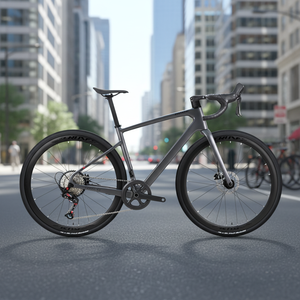 <span class=keywords><strong>Bicicleta</strong></span> de Gravel de Fibra de Carbono de 24 Velocidades al por Mayor, <span class=keywords><strong>Llanta</strong></span> de 30mm, Cableado Interno, <span class=keywords><strong>Bicicleta</strong></span> de Carreras Profesional para Aventura - Product Image 1