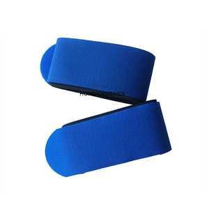 Correa de transporte ajustable Envolturas de esquí negras Corbatas Correas de sujeción de esquí Correas de transporte de bastón de esquí hechas de nailon premium y EVA - Product Image 3