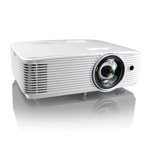 Proyector DLP Optoma EH412ST |   Proyector Optoma E EH412ST de 4000 lúmenes ISO, compatible con HDR y 4K, relación de proyección de 0.499 para aulas/reuniones - Product Image 1