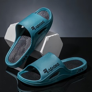 Zapatillas informales de verano para hombres y mujeres, ropa exterior de fondo suave, sandalias antideslizantes para el hogar, nuevos zapatos deslizantes para interiores y fuera de la casa - Product Image 4