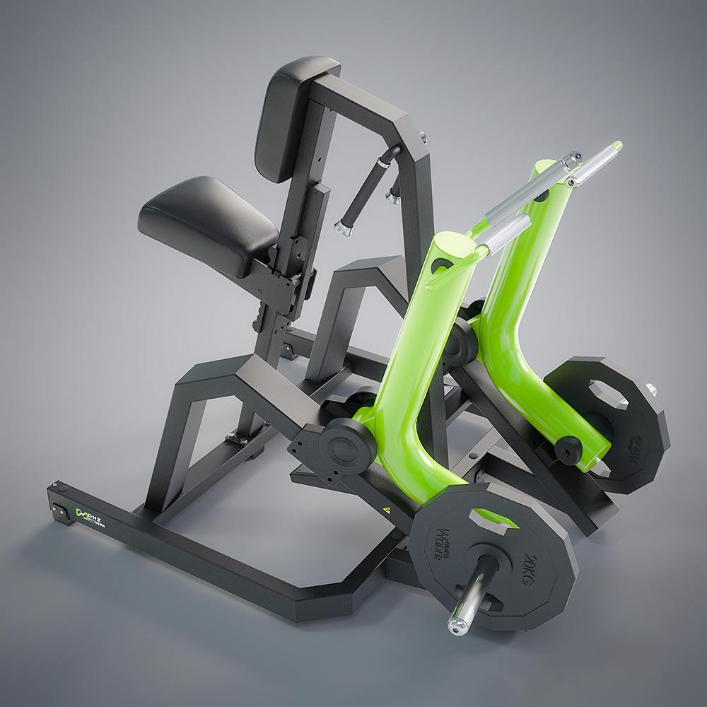 DHZ Fitness Discovery-R Row Machine - Durable Steel Design for