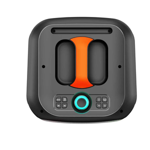 Haut-parleur <span class=keywords><strong>Bluetooth</strong></span> portable 40W 10 pouces avec tige de transport, karaoké, microphone unique, éclairage RGB, pour extérieur et soirées - Product Image 4