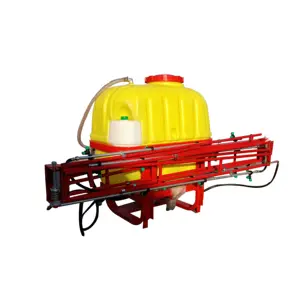High Quality Farm Machinery Tractors Mounted Hydraulic Farmland Folding 1000l Boom Sprayer