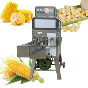 Henan Manxon Fresh Glutinous Sweet Frozen Corn Peeling Threshing Machine Maize Thresher