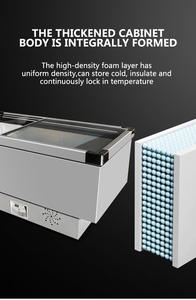 Congélateur îlot <span class=keywords><strong>de</strong></span> haute qualité pour supermarché, idéal pour la viande, <span class=keywords><strong>les</strong></span> <span class=keywords><strong>fruits</strong></span> <span class=keywords><strong>de</strong></span> <span class=keywords><strong>mer</strong></span> et le poulet - Product Image 5