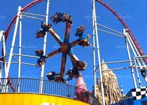 Extreme Compact <b>Inverted</b> Coaster | Heavy-Duty Steel Framework + Reinforced Fiberglass Seats - Product Image 6