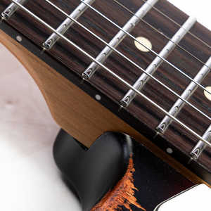 <span class=keywords><strong>Guitarra</strong></span> Eléctrica EART, <span class=keywords><strong>Vintage</strong></span>-VS60H(M), Acabado Satinado Heavy Relic, Puente de Trémolo Sincronizado de 6 Puntos - Product Image 4