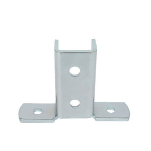 Mạ kẽm kim loại cơ sở strut riel kênh phụ kiện xây dựng phụ kiện cho quang điện hỗ trợ cơ sở có tính năng bền chân đế - Product Image 1