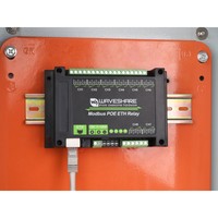 Modul Relay Ethernet 8-ch, protokol Modbus RTU/Modbus TCP, komunikasi Port PoE, dengan berbagai isolasi dan sirkuit perlindungan