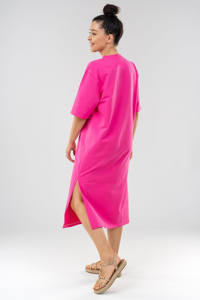 Toptan 2022 yaz pamuk rahat düz bayan büyük boy Longline <span class=keywords><strong>T</strong></span> gömlek elbiseler - Product Image 4