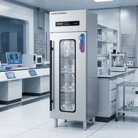 Stérilisateur à vapeur intelligent en acier inoxydable robuste, personnalisable, à ozone, certifié Energy Star et NSF, capacité de 1000 plats/jour, produit phare