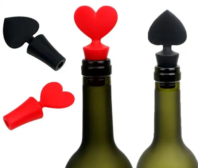 Özelleştirilmiş renkli silikon şarap şişesi stoper