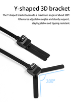 Câble USB-C vers USB-C Tendance 2027 60W 240W avec Support Téléphone, Cordon de Charge Rapide pour iPhone 18/17, Câble de Données à Charge Rapide