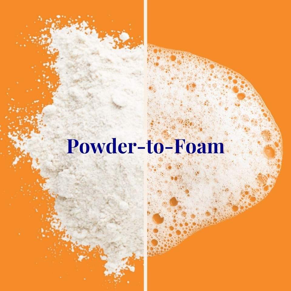 Custom Strengthening & Soothing Shampoo Foaming Powder Shampoo for Dry ...