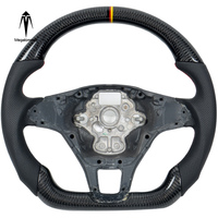 Volant de course personnalisé en Alcantara, fibre de carbone et LED pour VW Golf 6 7 BORA SAGITAR JETTA MK7 GTS GTD GTE CC
