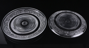 2025 élégant 12 \ "<span class=keywords><strong>verre</strong></span> transparent pour assiette de charge écologique en gros ensemble de dîner de mariage salade du désert <span class=keywords><strong>verre</strong></span> Transparent - Product Image 6