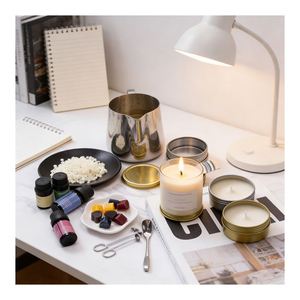 Soy <b>Wax</b> <b>Candle</b> Gift Set Luxury Jar Packaging Aromatherapy Blend for Boutique Seasonal Promotion Selection Display - Product Image 2