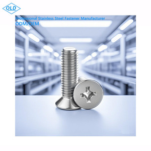 # 2-56 # 4-40 # <span class=keywords><strong>6-32</strong></span> # 8-32 # 10-24 # Viti a Testa Piatta Phillips in Acciaio Inox SS304 316, Viti per Macchine Metriche e in Pollici, 10-22 mm - Product Image 4