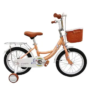 Harga grosir sepeda anak laki-laki Perempuan 12 "14 16 18 20 inci, sepeda klasik dua kursi untuk 8 telinga