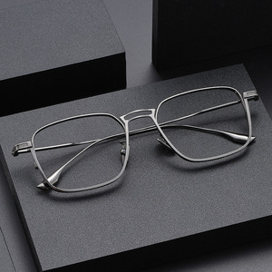Lunettes de Prescription haute puissance lentilles progressives personnalisées hommes lunettes <span class=keywords><strong>en</strong></span> titane montures optiques lunettes de lecture myopes <span class=keywords><strong>en</strong></span> <span class=keywords><strong>ligne</strong></span> - Product Image 2