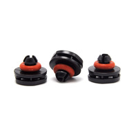 Valve de pression respirante en nylon 66 étanche IP67 pour gaz pneumatique haute température, avec raccord rapide ECU