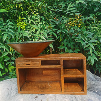 Corten – grilles de barbecue en acier pour l'extérieur, foyer, barbecue, table à manger à la mode