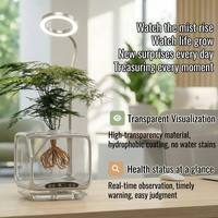 Jardinière hydroponique aéroponique professionnelle, jardin vertical intelligent d'intérieur, lumière de croissance LED à spectre complet, humidification ultrasonique