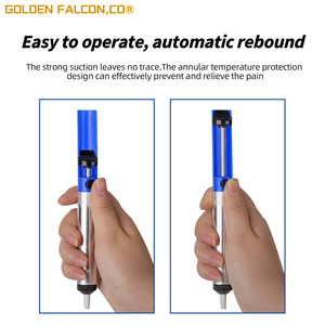 Envío rápido, <span class=keywords><strong>bomba</strong></span> desoldadora de aluminio duradera y dispositivo de extracción rápida con ventosa de <span class=keywords><strong>estaño</strong></span> para soldar - Product Image 5