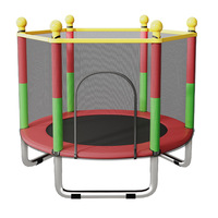 Trampoline intérieur épaissi antidérapant pour enfants, lit de rebond pour bébés, adultes et familles, idéal pour l'exercice physique