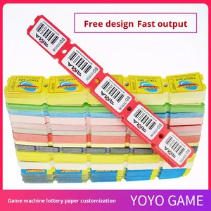 Boleto de Lotería para Consola de Juegos, Boleto Completo o por Mitades, para Parque de Atracciones, Recinto de Juegos o Ciudad de Juegos, Puntos Canjeados por Regalo o Premio - Product Image 3