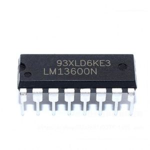 ชิปเซมิคอนดักเตอร์ LM13600N วงจรรวม ไอซีชิป ชิ้นส่วนอิเล็กทรอนิกส์ DIP16 LM13600 - Product Image 1