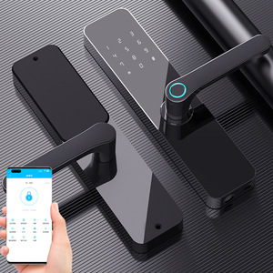 Nhà Máy Bán buôn Bồ Đào nha/tiếng Anh bằng giọng nói tuya ttlock App từ xa mở Khóa vân tay Điện Kỹ Thuật Số Thông Minh khóa cửa - Product Image 5