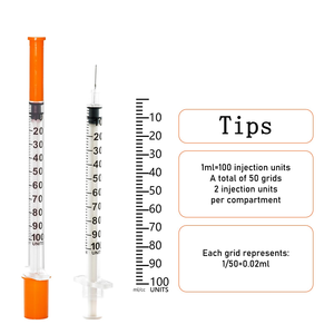 Seringues vétérinaires jetables en promotion : seringues à insuline 0,3 cc, 0,5 cc, 1 cc - Product Image 4