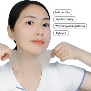 Label privé levage supprimer les rides raffermissant soins de la peau blanchissant 3D ligne d'or fil à découper <span class=keywords><strong>collagène</strong></span> <span class=keywords><strong>soie</strong></span> protéine masque pour le cou - Product Image 6