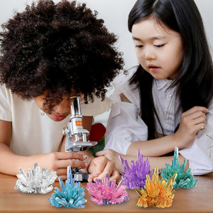 <b>Crystal</b> <b>Growing</b> <b>Kit</b> For Kids Science Experiment DIY Craft Toy With <b>Crystal</b> Powder Geometric Shape Manual Control Unisex - Product Image 2