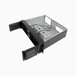 2U <span class=keywords><strong>Micro</strong></span> <span class=keywords><strong>ATX</strong></span> Rackmount máy chủ Chassis với 3.5 "HDD nhôm máy tính trường hợp máy chủ 2U - Product Image 3