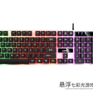 Gaming Keyboard <b>Mouse</b> Combo 104 Keys RGB Backlit Wired <b>USB</b> English Multi Key Anti Ghosting - Product Image 4