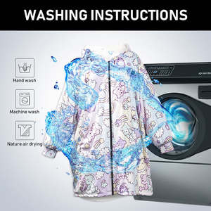 Pijamas nuevos de invierno con batería eléctrica, manta con capucha, naturaleza, lavable a máquina, manta usable calentada por Usb - Product Image 5