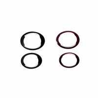 Ensemble d'autocollants de haute qualité pour emblème de capot noir, badge B, bouton de coffre et autocollant central de roue pour Bentley Flying Spur Continental GT