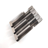 Profilé en aluminium à aileron de boucle personnalisé dissipateur de chaleur grand dissipateur de chaleur