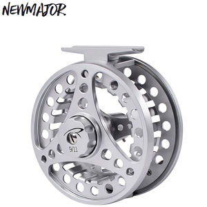 Newmajor grande <span class=keywords><strong>tonnelle</strong></span> coulée sous pression en aluminium moulinet <span class=keywords><strong>de</strong></span> pêche à la mouche 3/4 5/6 7/8 WT CNC Machine coupée pour l'utilisation <span class=keywords><strong>de</strong></span> la rivière - Product Image 1