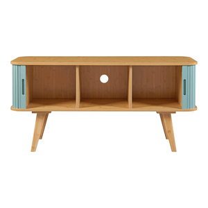 Meubles pour téléviseur en bois Eco Go avec 2 portes coulissantes Produit à vendre populaire Meubles pour téléviseur pour salon modernes et luxueux Armoire pour téléviseur - Product Image 5